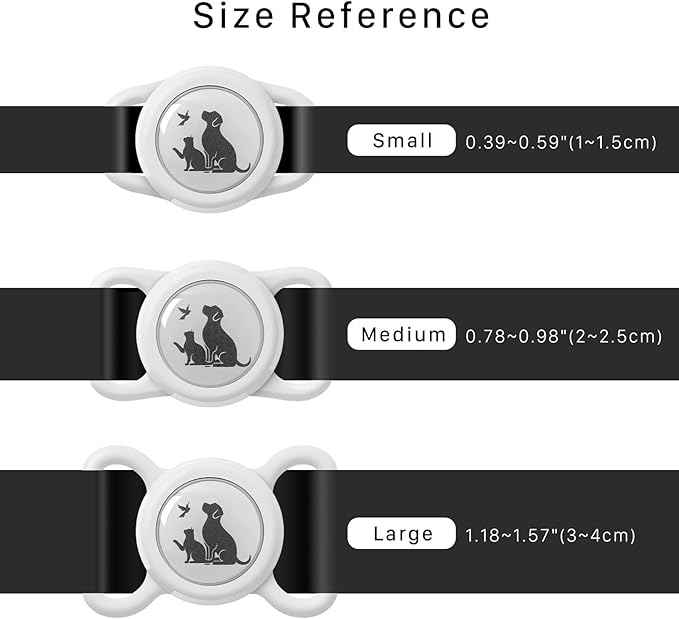 Compatible with Holder Airtag for Dog Collar with Apple Case Waterproof