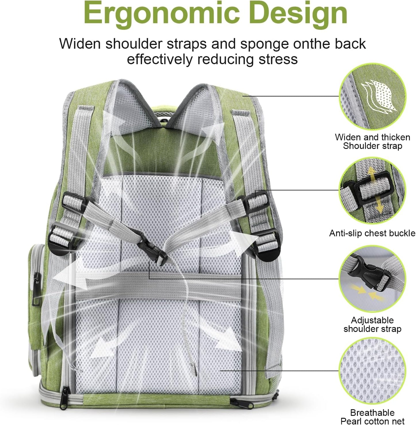 Expandable Cat Backpack,Cat Bubble Backpack Carrier for Carrying Cats, Pets and Small Dogs,Airline-Approved,Designed for Travel, Hiking, Walking,Car - Pawvie