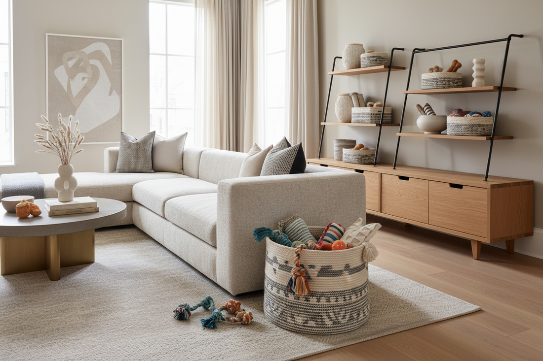 Stylish Dog Toy Storage Ideas That Actually Look Good in Your Living Room