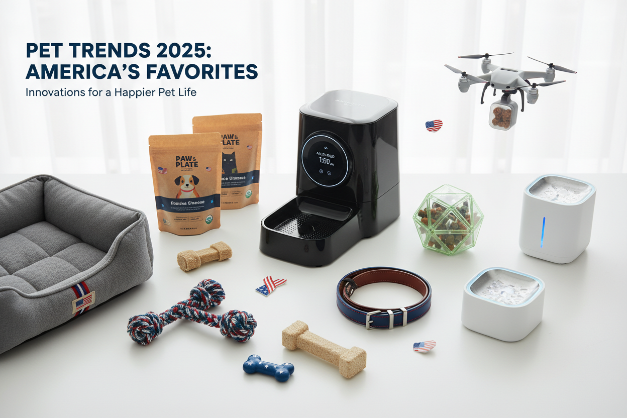 Trending Pet Products in America: What Pet Owners Are Buying in 2025