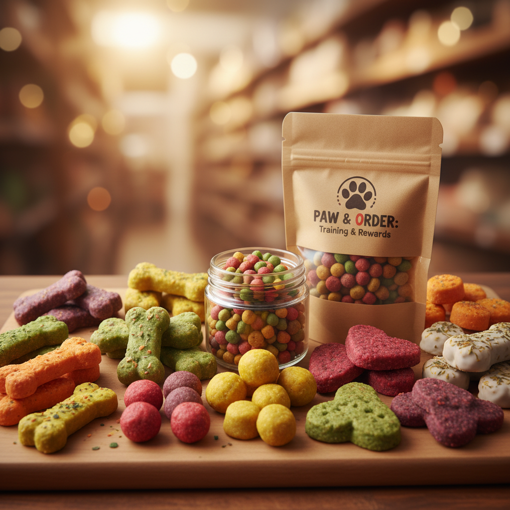 🦖 Dog Treats – Training & Daily