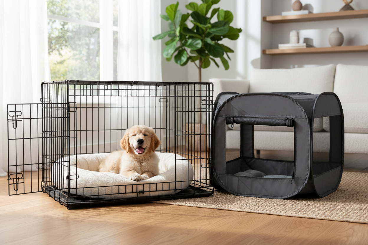 📦 Pet Crates & Playpens