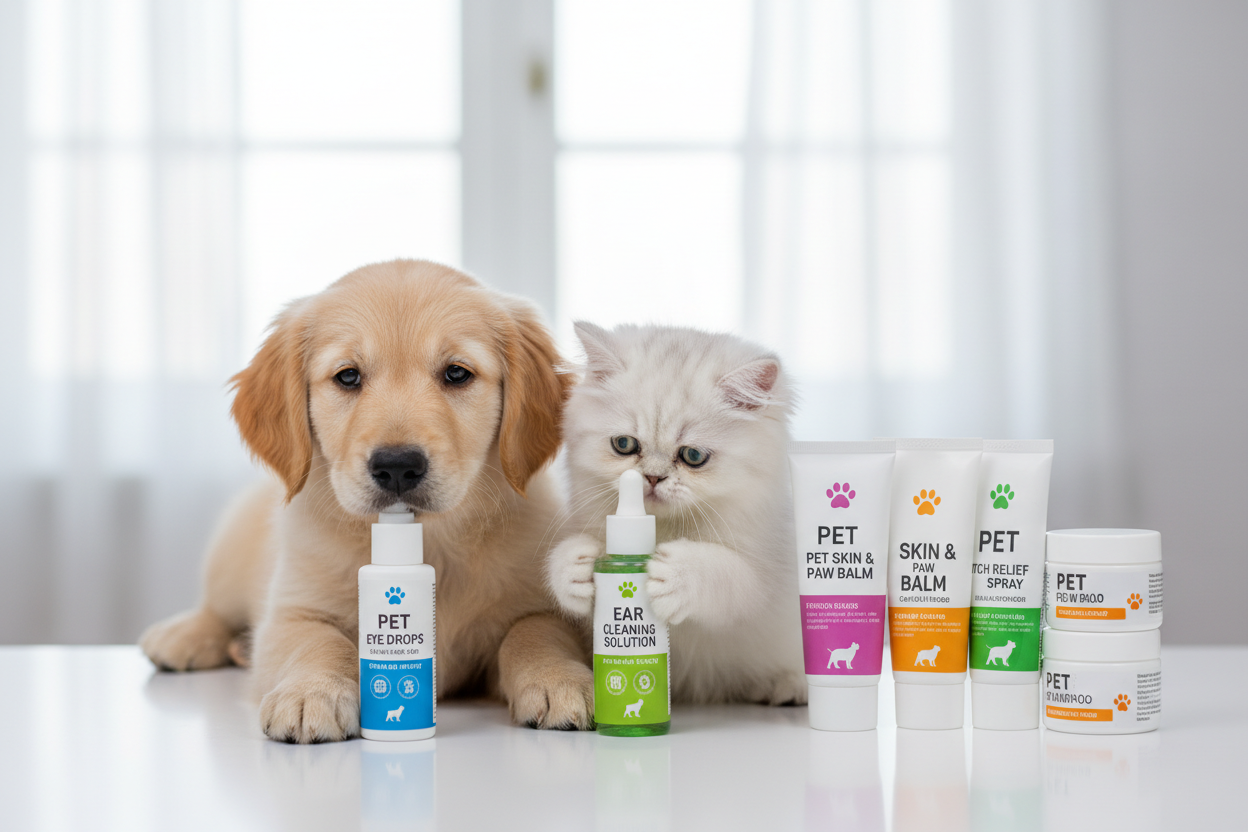 👁️ Pet Eye, Ear & Skin Care