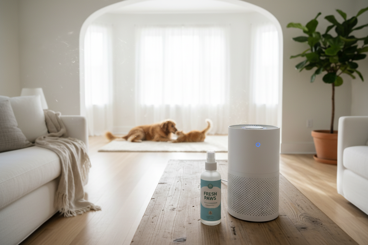 🌬️ Pet Odor & Air Quality