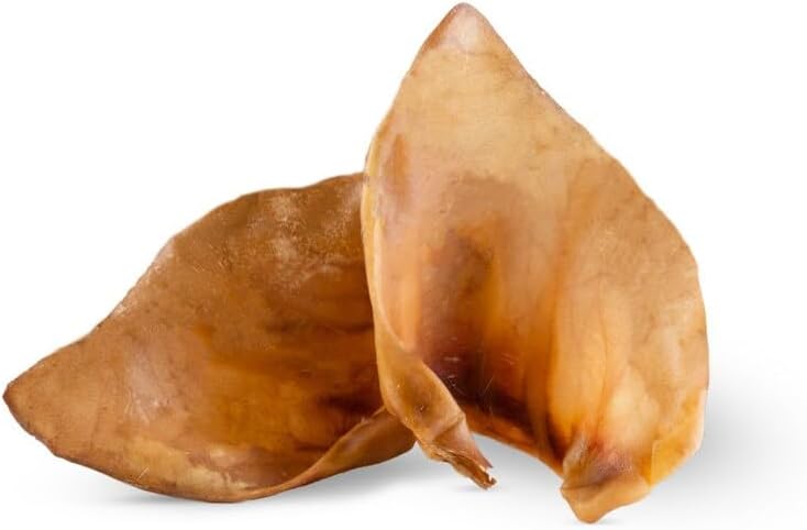 Pets Plus Premium Dog Treats – Pig Ears, 4 Pack | All-Natural, High-Protein Chews for Dogs, Long-Lasting Treats for Dental Health, Training & Boredom Relief