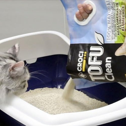 Croci Tofu Clean Cat Litter, 10 litres, 4.5 kg