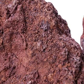 LANDEN Red Lava Stones (16lbs,3~10inch,11pcs) Aquarium Rock for Aquascaping Terrariums, Paludariums,Vivariums, Reptile and Amphibian Enclosures, Fish Tank Decoration Landscape Stone