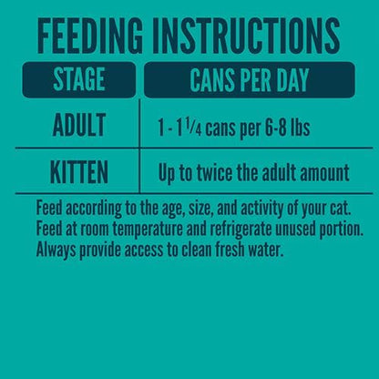 A Strong Heart Canned Wet Cat Food, Turkey & Giblets Dinner - 5.5 oz Cans (Pack of 24), Made in The USA with Real Turkey & Savory Giblets