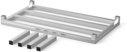 20 in X 36 in. Aquarium Stand | Industrial Style Aluminum Fish Tank Base with Open Frame Design