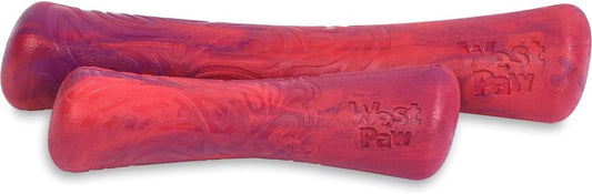 WEST PAW Seaflex Drifty Dog Toy – Machine Washable Dog Toys for Moderate Chewers – Eco-Friendly Zogoflex Toys for Dogs – Perfect for Gnawing, Fetch, Catch, Pet Training – 8.5" Large, Hibiscus