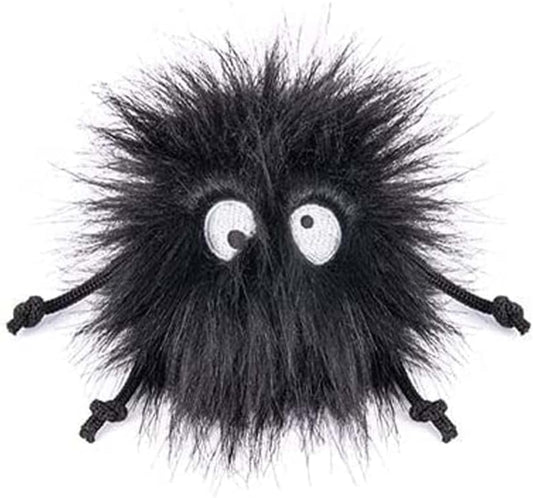 P.L.A.Y. Cute Plush Cat Toys - Feline Frenzy Animal Critter Themed Catnip Filled Toy, Great for Adult Cats and Kittens - Machine Washable, Recycled Materials, Crinkles, Rope Knots (Frisky Furball)