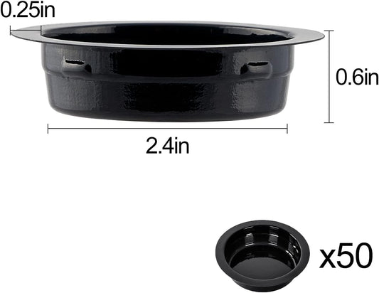 WACOOL Magnetic Reptile Ledge, Acrylic Gecko Feeding Ledge with 6PCS Cups, Reptile Food Water Feeder Dish for Geckos Iguana Chameleon Pets (Cups)