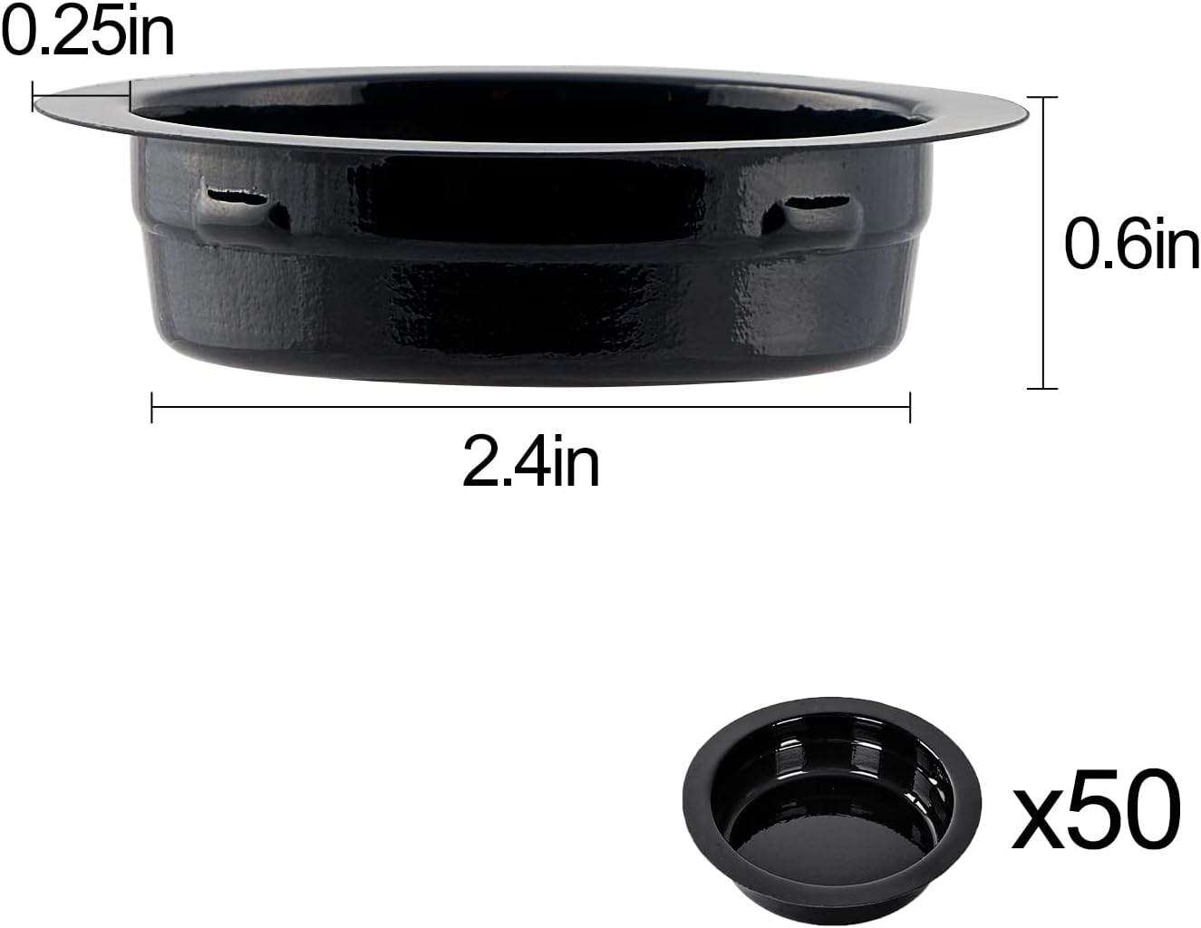 WACOOL Magnetic Reptile Ledge, Acrylic Gecko Feeding Ledge with 6PCS Cups, Reptile Food Water Feeder Dish for Geckos Iguana Chameleon Pets (Cups)