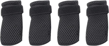 Cat Claw Covers-4pcs Cat Nail Caps Cat Nail Covers Caps Shoes Cats Socks Cat Booties to Prevent Scratching Cat Paw Protector Pet Grooming Booties for Bathing Shaving Checking