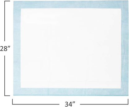BV Puppy Pads XL 40 Count 28"x34" - Leak-Proof Pee Pads for Dogs with 6-Layer Design, Rapid Dry Sheet & Attractant - Dog Pad Extra Large with Odor Control - Perfect for Big Dogs & Indoor Use