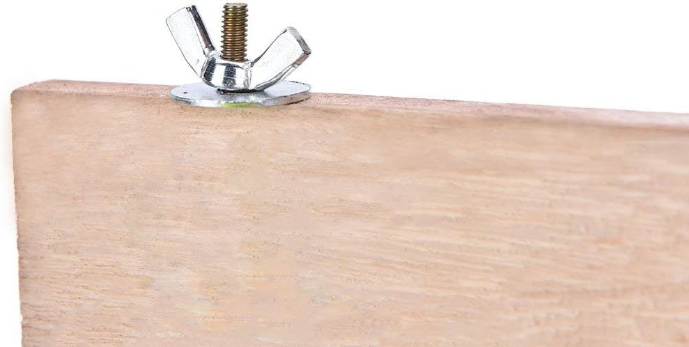 Parrot Cage Perch,Wooden Platform Stand,Cage Perches,Tree Springboard,Corner Shelf Laddered,Hanging Swing,Natural Wood Branches for Parakeets Bird Chinchilla Hamster Guinea Squirrel Hedgehog