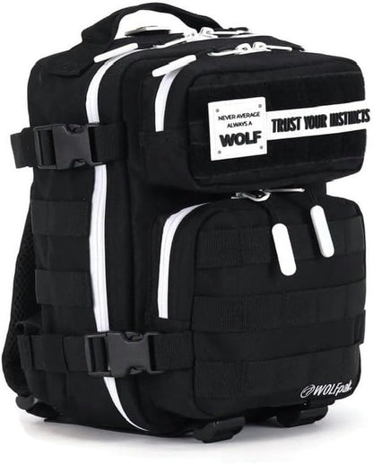 WOLFpak 9L Backpack Mini (Alpha Black White Accents)