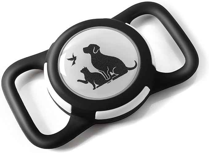 Compatible with Holder Airtag for Dog Collar with Apple Case Waterproof