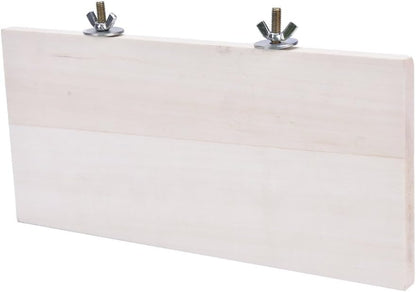 1Pc Pet Parrot Bird Cage Perches Square Wooden Stand Corner Shelf Laddered Platform Animals Springboard Budgie Toys Bird Tree Perches for Parakeets Hamster Pizies