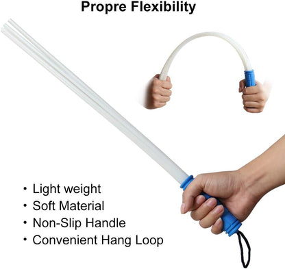 Dog Bite Training Set Professional Dog Bite Sleeve Arm with Whip Agitation Stick for Dogs Training Equipment Protection for Biting Playing Tugging Toy Interactive Pitbull German Shepherd Puppy K9