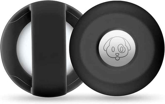 for Airtag Holder for Dog Collar, Cibaabo Silicone Air Tag Case Cover Compatible with Apple Airtags for 0.8-1.2inch Cat Pet Collar Harness Loop