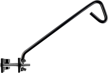 MIXXIDEA 11 Inch Long Fence Deck Hook Rail Hanging Mounting Kit Heavy Duty Bird Feeder Hook Decorative Hanger for Bird Feeders Planters Suet Baskets Lanterns on Balcony Porch Railing Fence