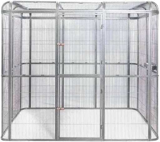 Walk-in Bird Aviary Cage Parrot Macaw Reptile Dog H79xW86xD62 Flight Cage