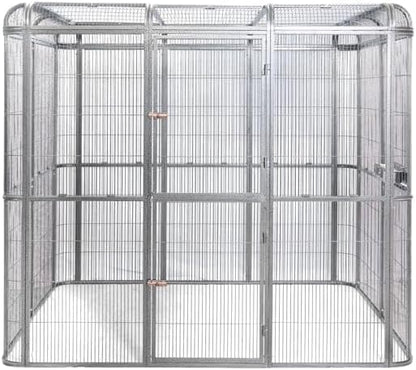 Walk-in Bird Aviary Cage Parrot Macaw Reptile Dog H79xW86xD62 Flight Cage