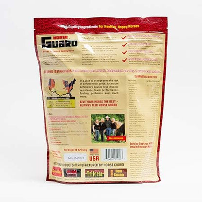 Horse Guard 4.6 lb, Equine Vitamin Mineral Supplement with Organic Selenium & Vitamin E
