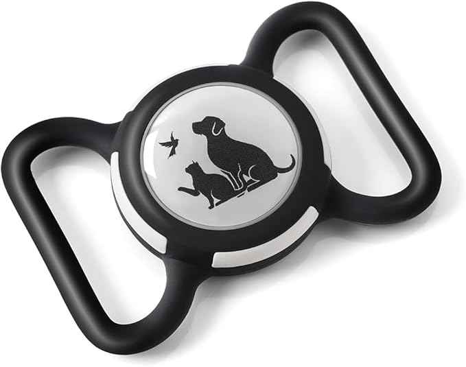 Compatible with Holder Airtag for Dog Collar with Apple Case Waterproof