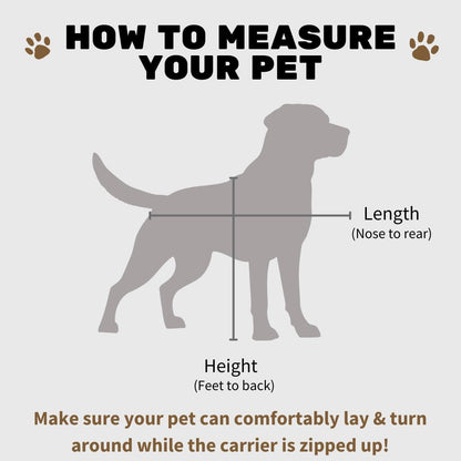 SturdiBag Pro 2.0 Pet Travel Carrier for Cats and Dogs | Soft Sided Pet Carrier Bag with Safety Clips and Seatbelt Straps for Airplane or Car Travel | Cube, Earthy Tan - Pawvie