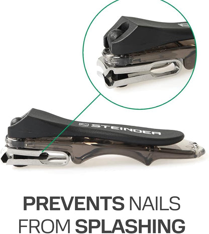 Nail Clippers, Steinder® Easy 360 Rotation Nail Clippers Set Made in Korea/cortauñas cortaúñas de Manos y pies/Gift for Men & Women Convenient Senior for Thick Toe Nail.
