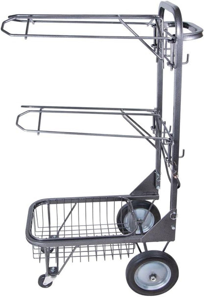 Pro Series Saddle & Tack Cart | Holds English & Western Saddles | Ample Storage | Easy Transport & Storage | Durable Construction | 7-Year Warranty