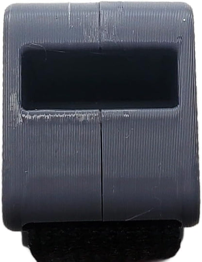 Flex Clicker Hands-Free Training Ring | Finger Clicker for Dog Obedience | Puppy Behavior Trainer | Animal Training Aid for Birds & Horses | Pet Training Tool for Tricks | Easy-to-Use Device | Gray