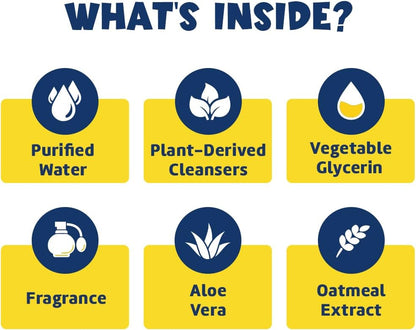 Muddy Mat® Wizz Pet Shampoo for Dogs & Cats - Aloe Vera & Oatmeal Dog Shampoo for Itchy Skin Relief, Smelly Dogs & Sensitive Coats - Natural, Alcohol & Paraben Free - Puppy Shampoo, 17 oz