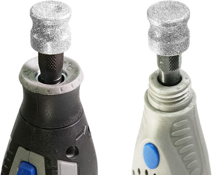 Diamond Dremel Dog Nail Grinder Bit, Dremel Nail Grinder for Pets, Faster Jumbo Dremel Diamond Bit for Dog Nails, 1/8'' Dremel Dog Nail Grinder Attachment, Dog Nail Grinder for Animals Nail Care