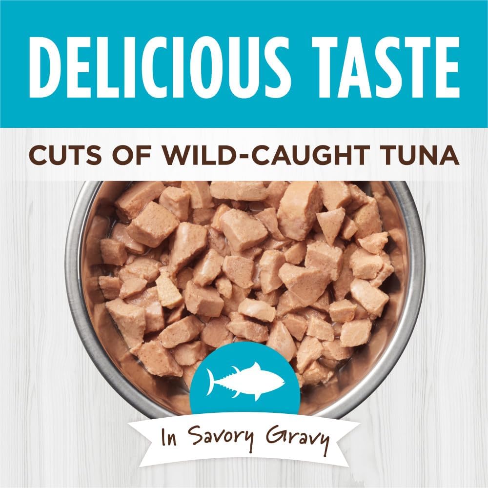 Instinct Healthy Cravings Grain Free Real Tuna Recipe Natural Wet Cat Food Topper by Nature's Variety, 3 oz. Pouches (Case of 24)