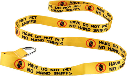 Funny Dog Leash Do Not Pet No Hand Sniffs Dog Leash Walking Training Dog Leashes Dog Owner Pet Lover Gift (Hand Sniffs)