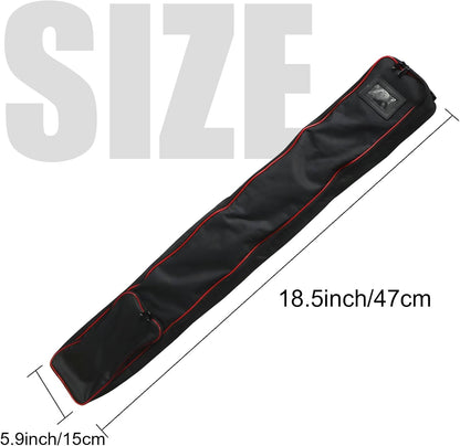 Asooll Horse Tail Extension,Horse Harness Bag,Black