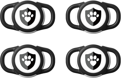 Waterproof AirTag Dog Collar Holder for Apple AirTag QR Code
