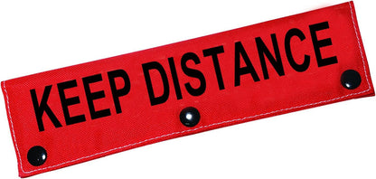 Funny Dog Leash Sleeve Keep Distance Dog Leash Wrap Sleeve Pet Birthday Gift (Keep Distance-Sleeve)