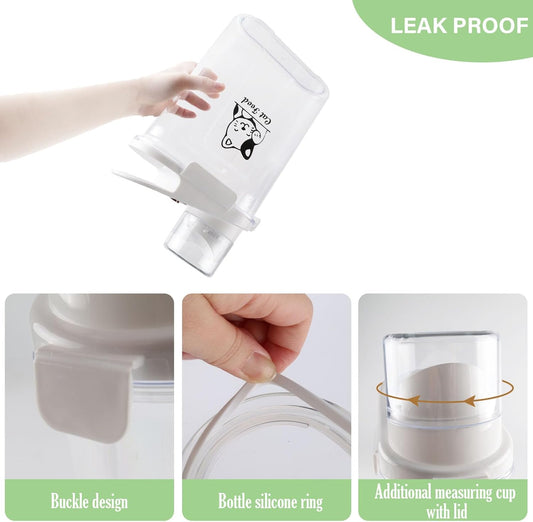 Cat Food Container,Large Capacity Cat Food Storage Container with Airtight Lid,|Portable Pet Food Storage Containers for Dog Food Storing,Canned Cats Travel| BPA Free