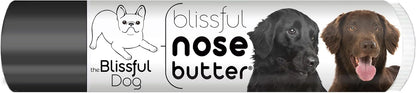 The Blissful Dog Flat-Coat Retriever Unscented Nose Butter - Dog Nose Butter, 0.15 Ounce