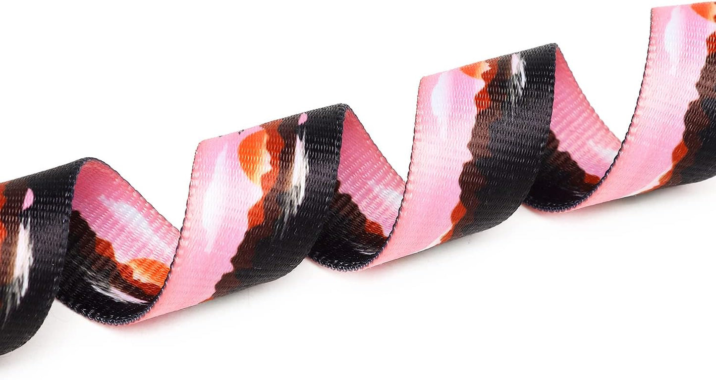 Mercano Adjustable Dog Collar - Special Design Patterns, Soft Nylon Comfortable Durable Pet Collar for Small Medium Large Dogs (XS, Sunset)