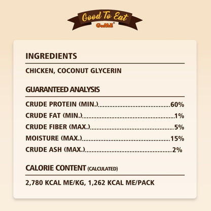 Gootoe Soft Chicken Knots 1 lb, Dog Treats, All Natural, Grain-Free, High-Protein, Healthy & Easily Digestible, Soft Texture, Resealable