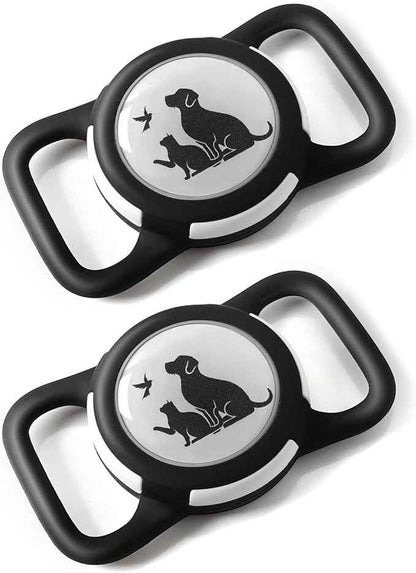 Compatible with Holder Airtag for Dog Collar with Apple Case Waterproof