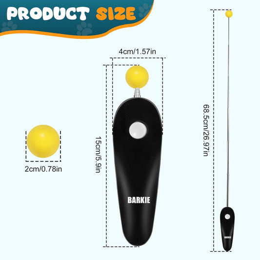 Dog Training Clicker with Target Stick – Portable & Retractable Trainer with Comfortable Handle and Bright Target Ball – Dog Agility Training Aids, Essential Tools & Equipment for Puppies, Cats & Pets