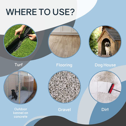 Odorcide K.O.E Kennel Odor Eliminator Concentrate – For Cages, Runs & More – For Home & Kennel w/Safe, Non-Enzymatic Formula (Fresh Scent, 16 oz)