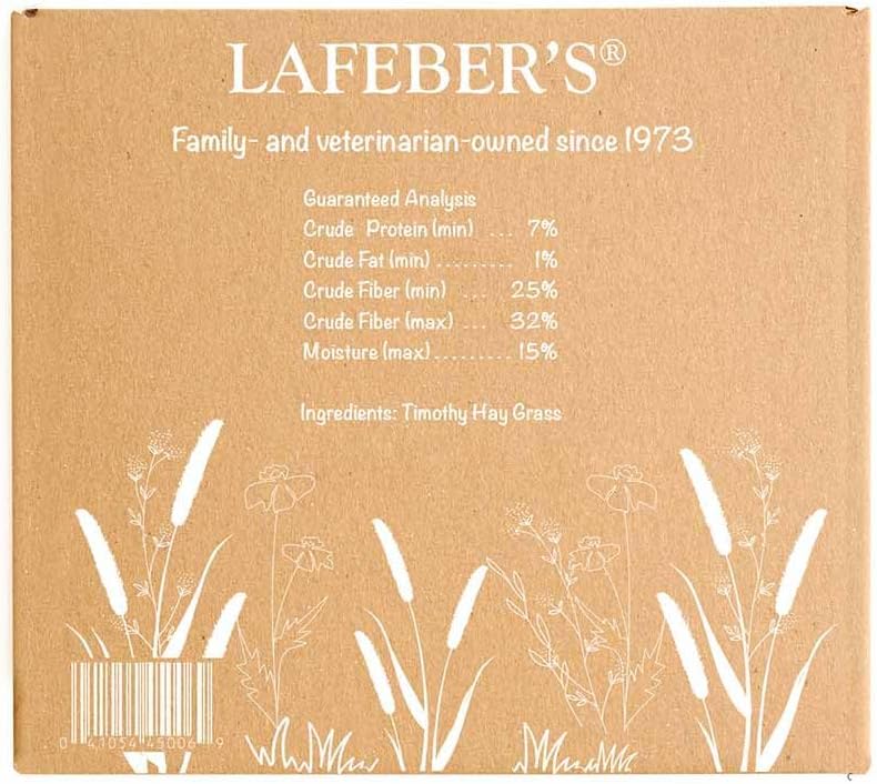 LAFEBER'S Nutri-Hay Box for Rabbits and Guinea Pigs 40 oz