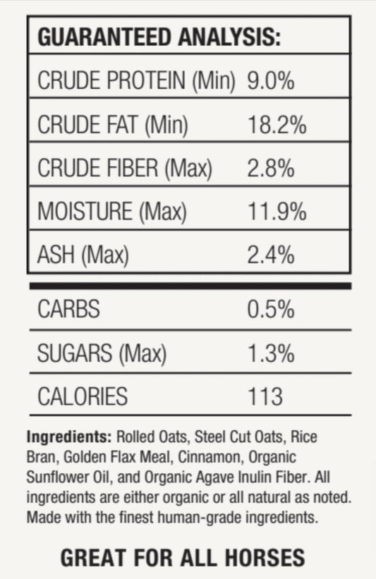 Horse Treats, Blonde Bits of Health, Low Carb/Sugar, A Softer Cookie, Wheat, Corn, Soy & Alfalfa Free, Made with Cinnamon & Agave, All Natural Ingredients, 4.5 lb
